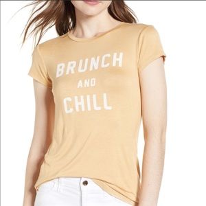 ❤️2/$30 NWT Bp. Brunch & chill tee